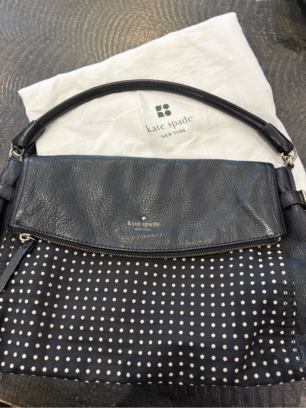 kate spade Black Studded Cobble Hill Shoulder Bag - Picture 2 of 15